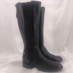 Franco Sarto tall black riding style boots